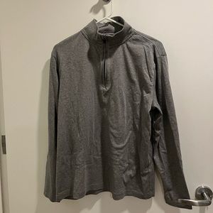 Banana Republic Luxe Touch Performance Half-Zip T-Shirt